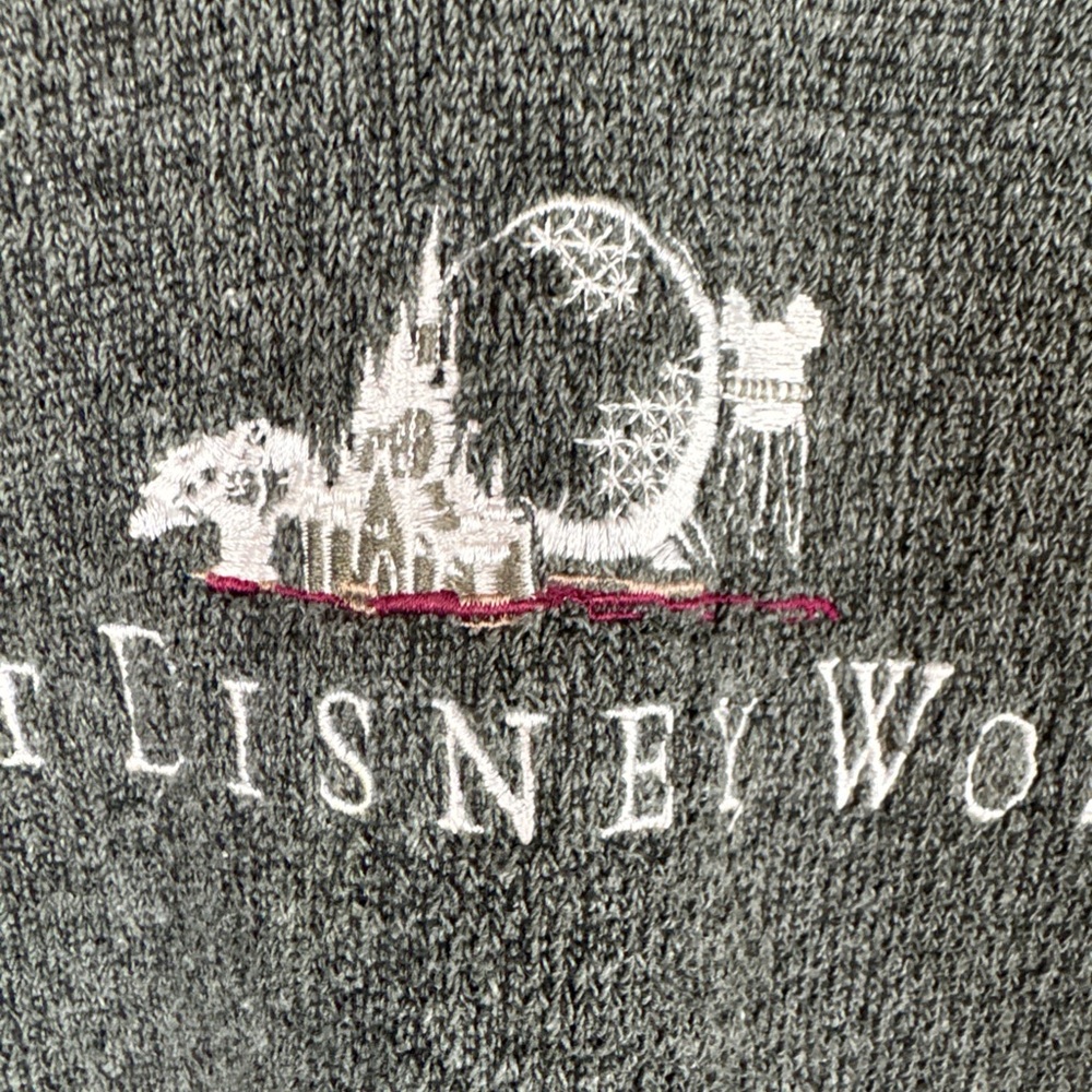 Vintage Gray Disney World Sweatshirt adult small